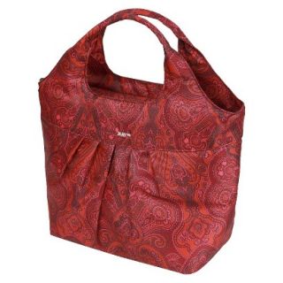 RACHAEL RAY PLEATED MEAL CARRIER   HENNA RED