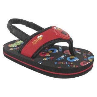 Toddler Boys Elmo Flip Flop Sandals   Red 7
