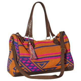Mossimo Supply Co. Geometric Print Weekender Handbag with Removable Shoulder