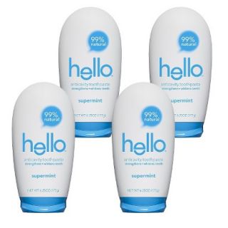 Hello Supermint Toothpaste Bundle   4 pack