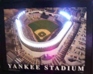 Yankee Stadium Neon/LED Poster