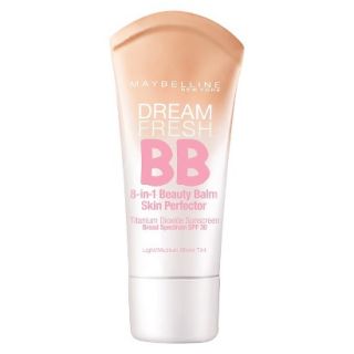 Maybelline Dream Fresh BB Cream 8 in 1 Skin Perfector   Light/Medium   1.09 fl