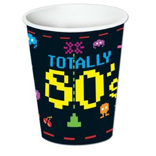 Totally 80s 9 oz. Paper Cups