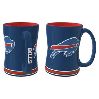 Boelter Brands NFL 2 Pack Buffalo Bills Relief Mug   15 oz
