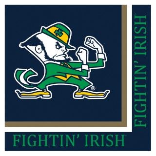 Notre Dame Fighting Irish Lunch Napkins