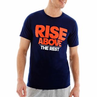 Adidas Rise Above The Rest Tee, Collegiate Navy, Mens