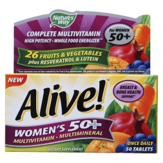Alive Womens 50+ Multivitamin   50 Count