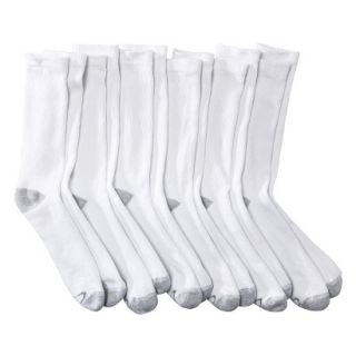 C9 by Champion Mens 6PK Extended Sized Crew Socks   White