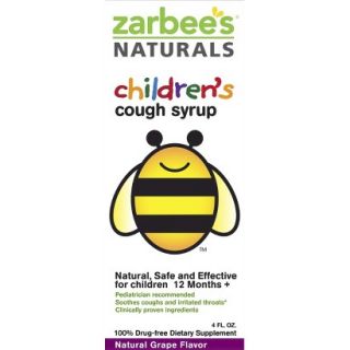 Zarbees All Natural Childrens Cough Syrup   Grape