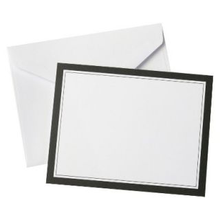 Black And White All Purpose Cards   50 Count