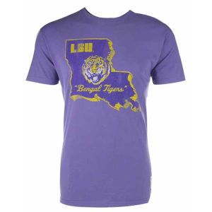 LSU Tigers NCAA DR State T Shirt
