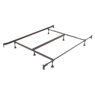 Qu/King Bed Fashion Bed Group Universal Bed Frame   Black (Queen/King)