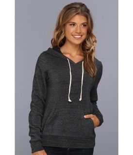 Alternative Apparel Athletics Hoodie Womens Sweatshirt (Black)