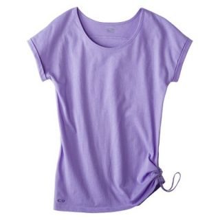 C9 by Champion Womens Yoga Layering Top With Side Tie   Lilac XS