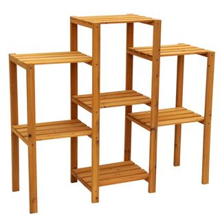 Cypress Wood 7 tier Plant Stand