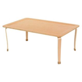 Kids Table Early Childhood Resources Kids Rectangular Bentwood Play Table Top