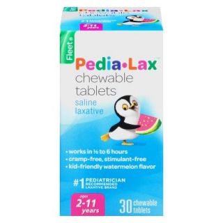 Pedialax Childrens Chewable Saline Laxative Tablets   30 Count
