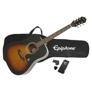Epiphone DR100 Acoustic Guitar Package Sunburst