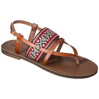 Womens Mossimo Supply Co. Sonora Flat Sandal   Multicolor 6.5