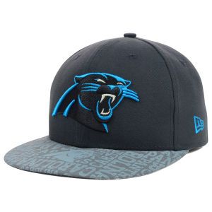 Carolina Panthers New Era 2014 NFL Draft Graphite 59FIFTY Cap