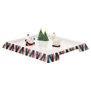 Gingerbread House Ceramic Display Tray