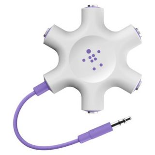 Belkin RockStar Mixit Cable   White/Purple (F8Z274btPR)