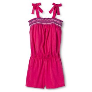 Girls Romper   So Pink M