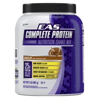 EAS Complete Protein Chocolate Nutrition Shake Powder   32 oz