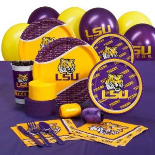 Louisiana State Tigers College Party Pack for 16 Guests