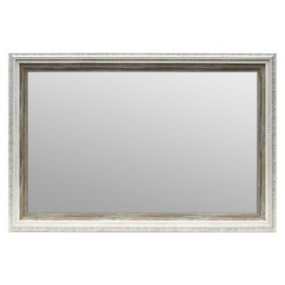 24x36 Mirrors Threshold Antique Mirror   Gray 24x36