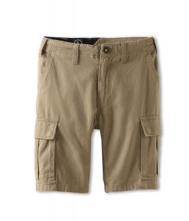 Volcom Kids Slargo Cargo Short Boys Shorts (Khaki)
