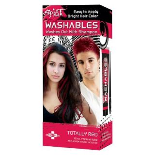 SPLAT Washable Hair Color   Totally Red
