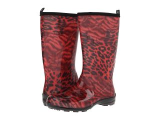 Kamik Wildwood Womens Rain Boots (Red)