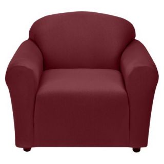 Jersey Chair Slipcover   Ruby