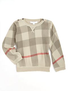 Burberry Toddlers Check Sweater   New Classic