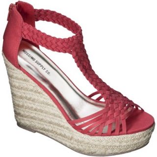 Womens Mossimo Supply Co. Novalee Wedge Sandal   Coral 10
