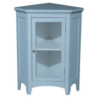Floor Cabinet Elegant Home Fashions Hampton Floor Cabinet   Eton Blue