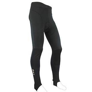 Santic   Mens Cycling Skins Pants A400 Calf Tight With Stirrup Winter 2011 Black Color
