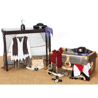Deluxe Pirate Dress Up Trunk