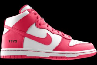 Nike Dunk High Be True iD Custom Kids Shoes (4y 6y)   Pink