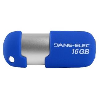 Dane Elec 16GB USB Flash Drive   Blue (DA Z16GCNB15D C)