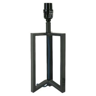 Room Essentials Tripod Lamp Base with Blue Cord   Grey Small