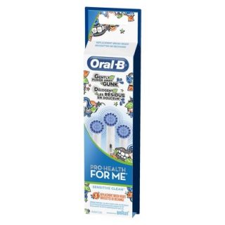 Oral B ProHealth for Me Sensitive Refill  3 Count Replacement Heads