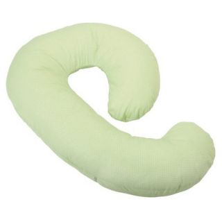 Therapeutic Pillow Snoogle Mini Compact Side Sleeper Pillow   Sage Dot