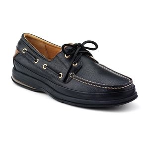 Sperry Top Sider Mens Gold Boat ASV Black Shoes, Size 12 M   10847236