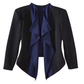 labworks Womens Plus Size Colorblock Jacket   Blue 2
