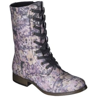 Womens Mossimo Supply Co. Khalea Combat Boots   Multicolor 9