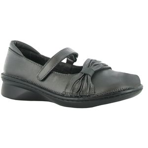 Naot Womens Tone Metallic Road Shadow Grey Nubuck Shoes, Size 37 M   35021 NT1