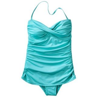 Clean Water Womens Swim Dress  Aqua S