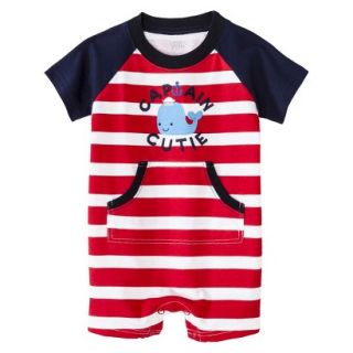 Just One YouMade by Carters Newborn Boys Jumpsuit   Red/White 3 M